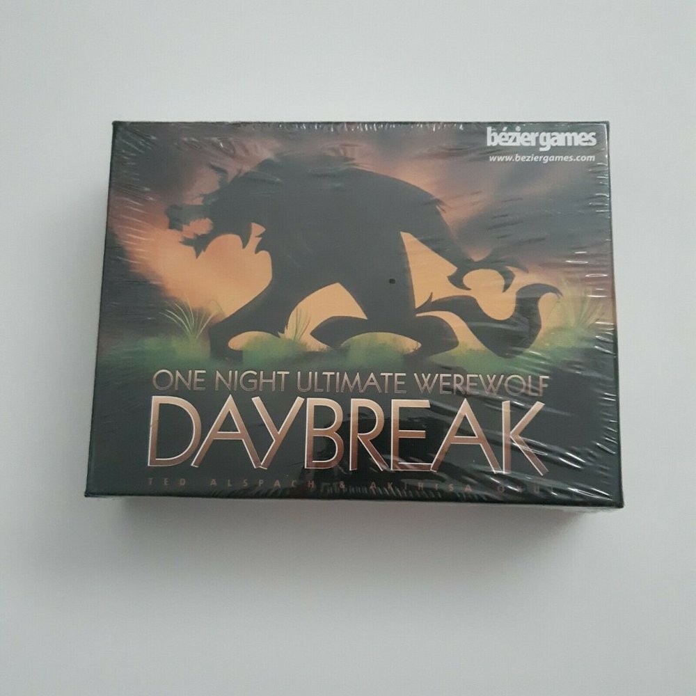 Brand New One Night Ultimate Werewolf Daybreak Party Game Bezier Games